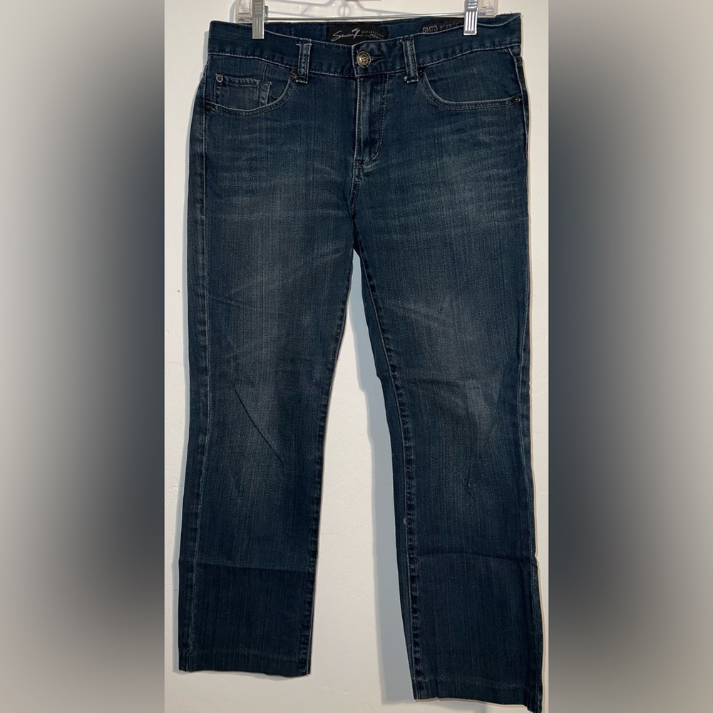 Like New 7 For All Mankind Jeans Straight Fit 31/34